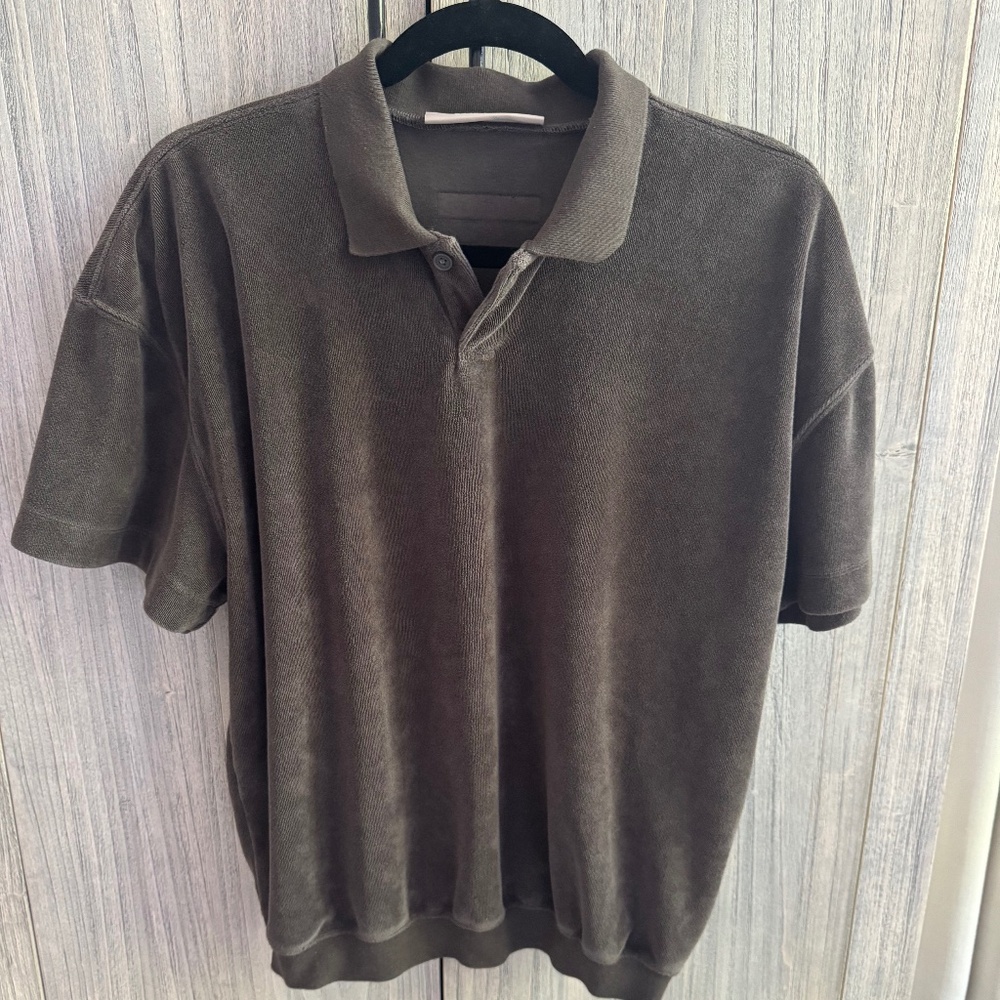 Fear of God Essentials Velour Polo Youth